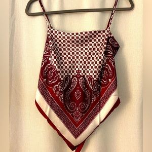 Shein Bandana tank top